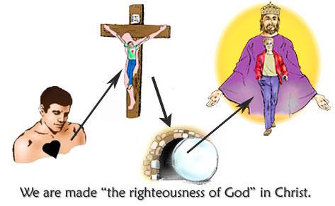We are made "the righteousness of God" in Christ