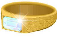 The ring in Scripture signifies honour and authority