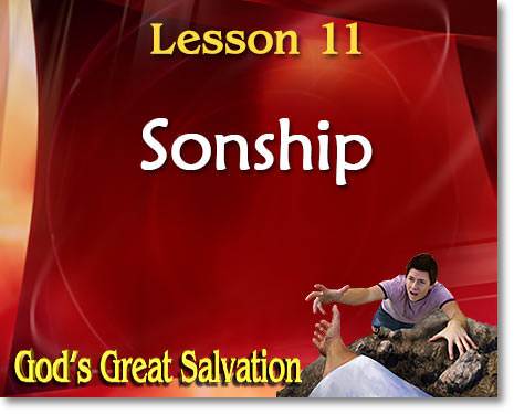 sonship great salvation lesson god