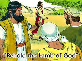 When John the Baptist first saw Jesus he said, "Behold the Lamb of God, which takes away the sin of the world."