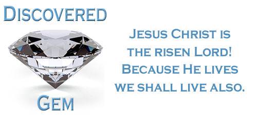 Jesus Christ is the Risen Lord! Because He lives, we shall lives also.