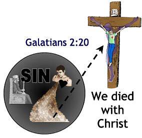 "I have been crucified with Christ...." Galatians 2:20