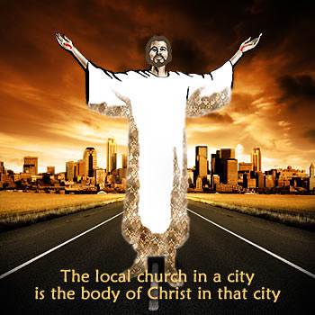 The local church in a city is the body of Christ in that city and it should function as a living body