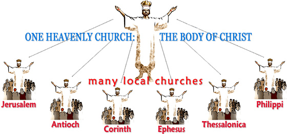 in each locality, Christ was able to express His life through the church in that place