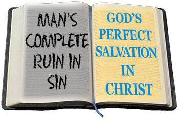 The Bible is the story of man's complete ruin in sin and God's perfect salvation in Christ.