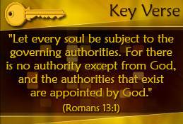 Key Verse: Romans 13:1