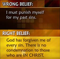 At the root of this problem is our failure to realize and count on the fact that God has provided absolute forgiveness for us