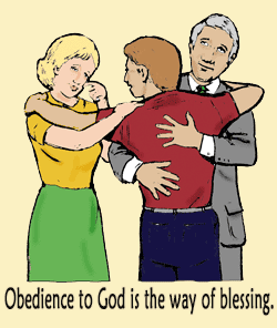 Obedience to God is the way of blessing