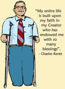"My entire life is built upon my faith in my Creator who has endowed me with so many blessings."