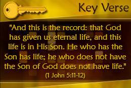 Key Verse: 1 John 5:11-12