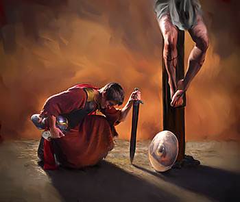 Roman soldier who saw Jesus die