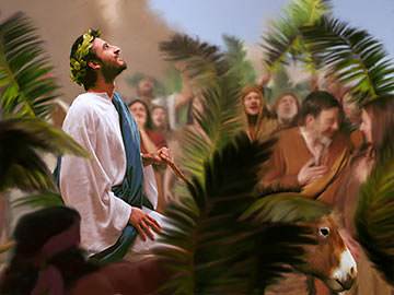 Christ’s entry into Jerusalem on Palm Sunday