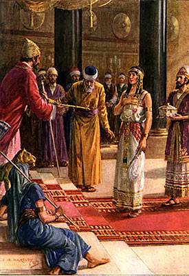 rulers from all over the world bring Solomon gifts