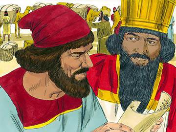 the king graciously invites Nehemiah to make any request he wishes