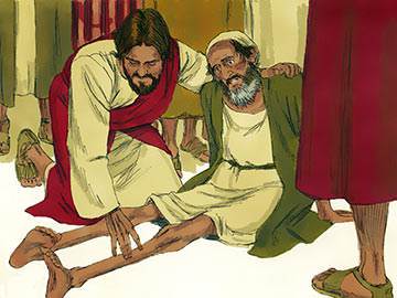Jesus is presented as the Servant