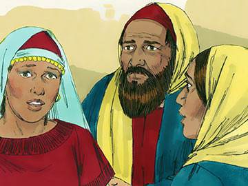 Martha and Mary lived with their brother Lazarus in Bethany