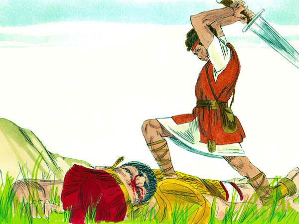 The end of Goliath is sad and yet he brought it on himself due to his lack of humility and unwillingness to see himself as he really was