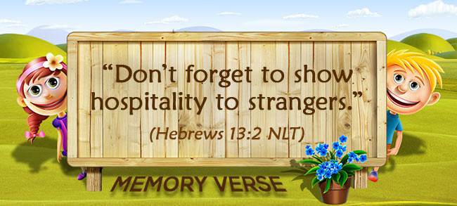 Memory Verse: Hebrews 13:2