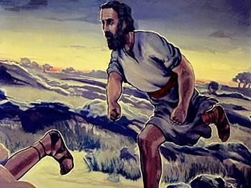 Peter and John started to run to the tomb