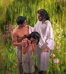 God came seeking Adam and Eve