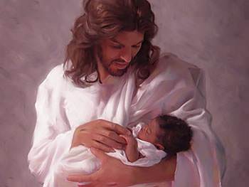 God carried His people as a baby is carried.