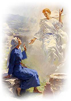 Un ángel llamado Gabriel fue enviado a la virgen llamada María