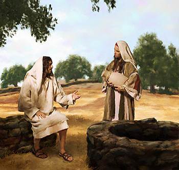 Dans le chapitre 4 de Jean, nous avons le récit de Jésus parlant avec la femme au puits de Jacob
