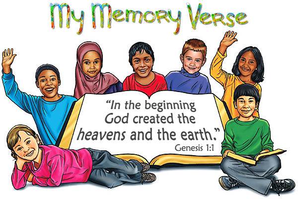 Genesis 1:1 (graphic by Stephen Bates)