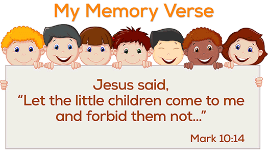 Mark 10:14 memory verse