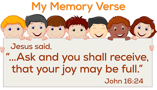 John 16:24 memory verse