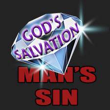 God's great salvation shines forth against the dark background of man's sin