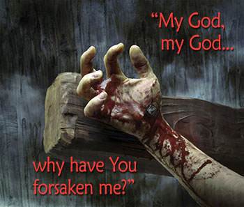 "My God, My God, why have you forsaken me?"