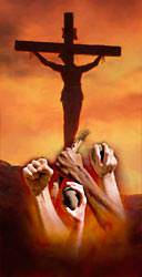 At the crucifixion of Jesus, those in Satan's world-system showed their hatred toward God's Son when they cried out. "We will not have this man to reign over us! Away with Him! Crucify Him!"