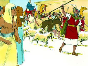 Moses and the nation take the first steps on their exodus from Egypt