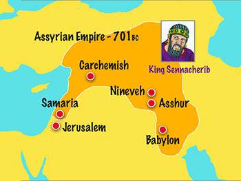Sennacherib, king of Assyria, launched a massive attack