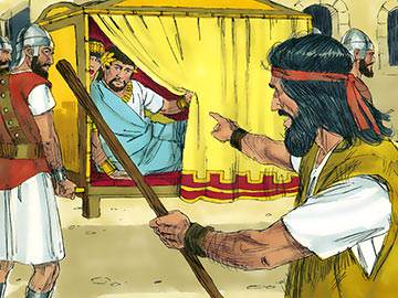 John fearlessly denounces Herod for marrying his brother’s wife