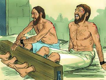 Paul and Silas experienced severe persecution, being beaten and thrown into prison