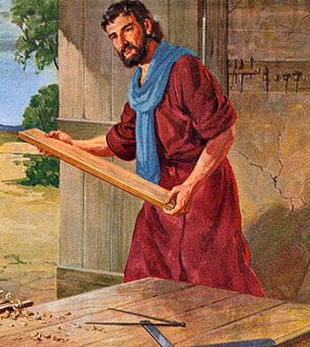 In his workshop Joseph was very busy all day