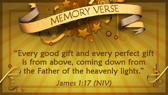 Memory Verse: James 1:17