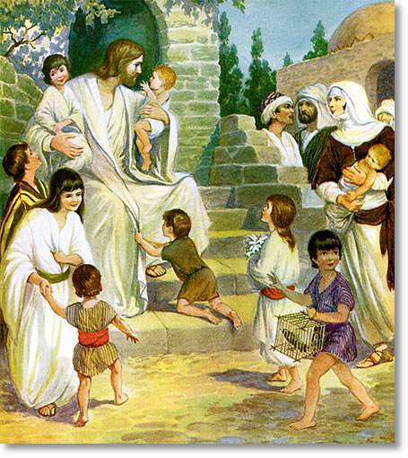 Jesus Blessing the Children