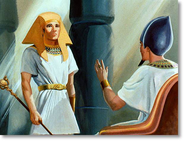Joseph was made the ruler of all Egypt under Pharaoh
