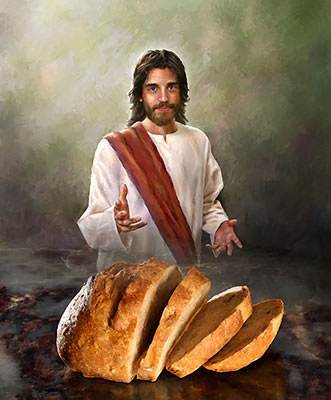 Christ is our "Bread of life."
