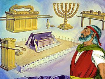 God revealed to Moses every detail of the construction of the Tabernacle