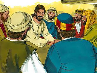 Jesús apareció a Sus discípulos