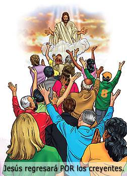 Jesús regresará POR los creyentes (graphic by Stephen Bates)