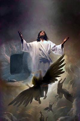 ¡Jesús salió de la tumba como gran vencedor sobre Satanás y sus malos espíritus!