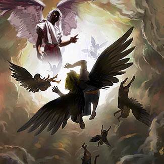 Satanás fue el primer ángel que se rebeló contra Dios, pero muchos otros ángeles le siguieron en su rebelión.