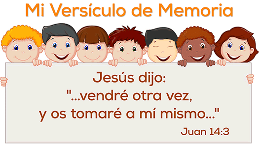 Mi versículo de Memoria: Juan 14:3