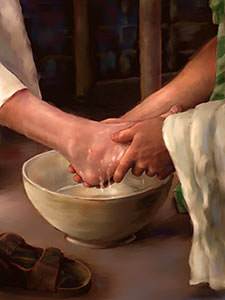 Nuestro Salvador era muy humilde. En una ocasión, Él aún lavó los pies de Sus discípulos.