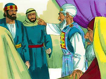 los líderes religiosos ordenaron a Pedro y a los otros discípulos que no predicaran ni enseñaran más en el nombre de Jesús